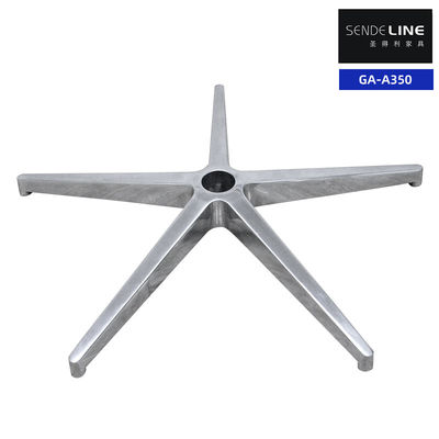 Harga yang pantas Diameter 700mm Kursi Kantor Dasar logam Warna cerah dan warna yang dapat disesuaikan untuk tempat duduk yang nyaman on line