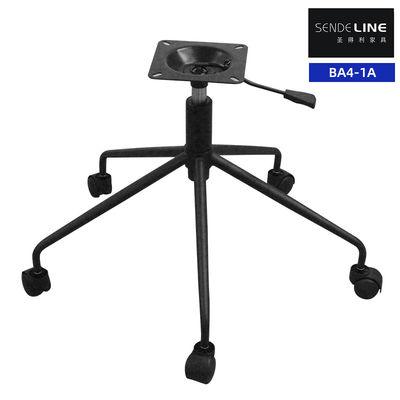 Gaya modern kursi kantor hitam Penggantian dengan 640mm Diameter