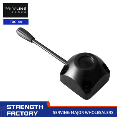 Harga yang pantas Aluminium paduan kursi kantor mekanisme dengan lubang pemasangan 55X55mm Ketebalan dinding 2,5mm'Permintaan on line