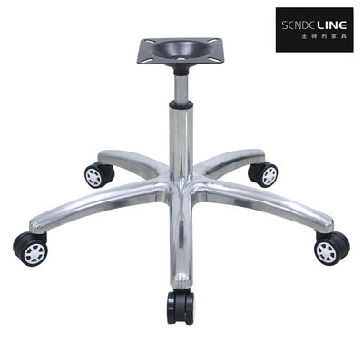 Harga yang pantas Kursi Kantor 360° Berputar Beraturan Ergonomis Dasar Alloy Aluminium Kaki Kursi Lima Bintang on line