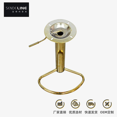 Titanium Gold Modern Bar Chair Pedal Aksesoris Dengan Fungsi yang Bisa Disesuaikan