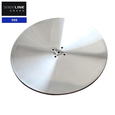 Harga yang pantas 7.4kg Plating emas Stainless Steel Edge Drawing Surface Barber Chair Bagian bawah on line