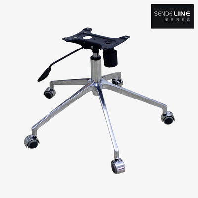 Harga yang pantas Kursi kantor yang dapat diatur secara ergonomis dengan dasar paduan aluminium yang dipoles 700 mm on line