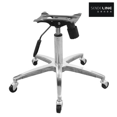 Harga yang pantas Kursi Kantor Ergonomis yang Dapat Disesuaikan Basis Paduan Aluminium Dengan Diameter Lima Bintang 560mm 600mm 700mm on line