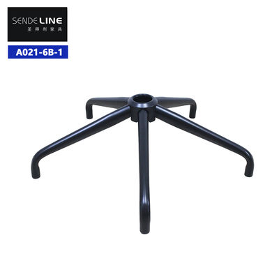 Harga yang pantas Dasar kursi putar kantor hitam berdiameter 640mm cocok untuk kebutuhan kantor Anda on line