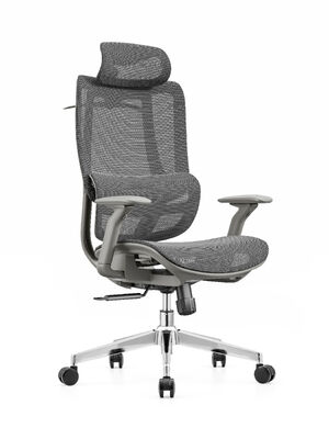 Harga yang pantas Kursi Putar Kantor Tinggi Dapat Disesuaikan Kain Jaring Bernapas Dukungan Ergonomis Nyaman Ideal untuk Kantor on line