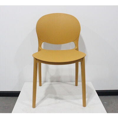 Harga yang pantas Kursi plastik modern yang tahan lama Tempat duduk yang nyaman dan bergaya Ideal untuk ruang pertemuan kantor Ruang konferensi dan kafe on line