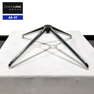 Harga yang pantas 720mm Diameter Alloy Aluminium Kantor Kursi Dasar dengan 360 derajat Rotasi untuk Stabilitas Ditingkatkan on line